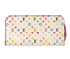 Louis Vuitton X T.Murakami Insolite Wallet, &pound;320, Accessories, White, Canvas, Front view
